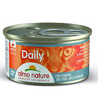 Almo Nature (Альмо Натюр) Daily Menu Cat - Консервированный корм "Мус с осетром" для кошек 85г