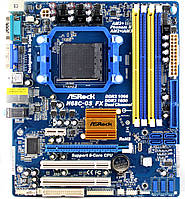 Плата AMD SAM3+ / AM3 ASRock N68C-GS FX УЦЕНКА - ВИДЕОЯДРО! !!! на DDR3 и DDR2 Поним 2-6 ЯДЕР до PHENOM II X6