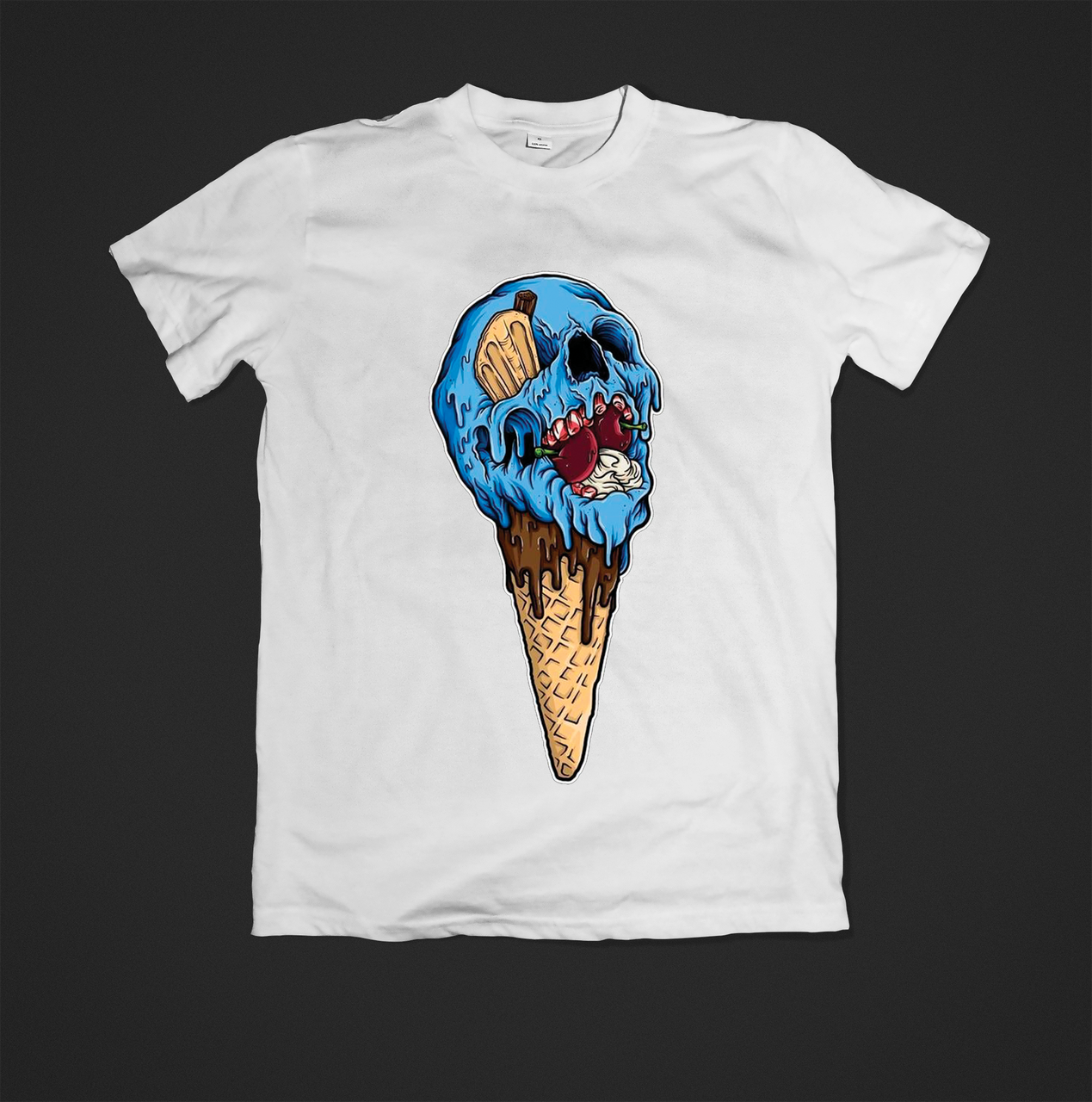 

Футболка YOUstyle Ice Cream 0131 M White