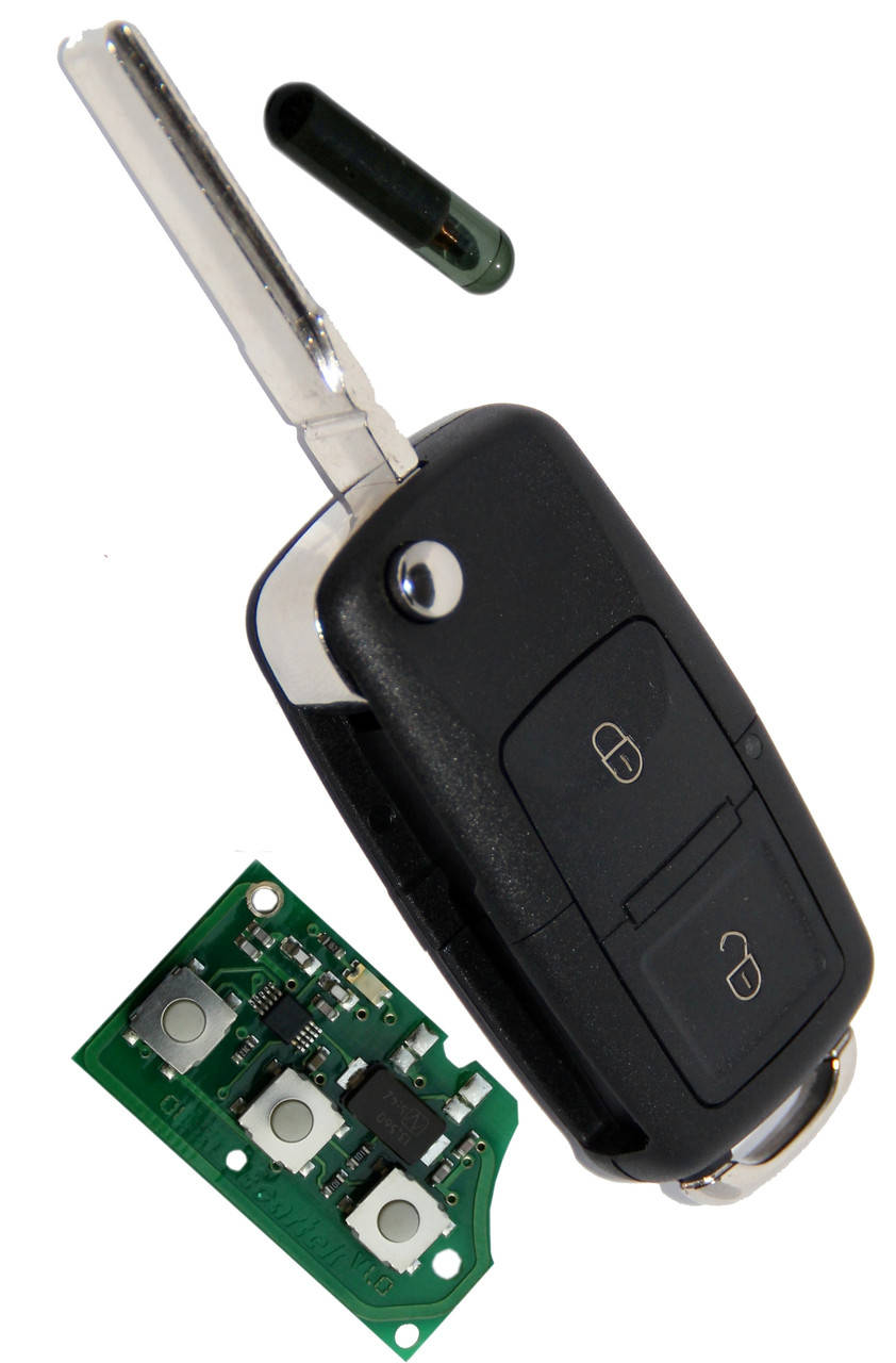 

Выкидной ключ\пульт для SKODA, 1J0 959 753 N|, 1J0959753N chip ID48 433Mhz