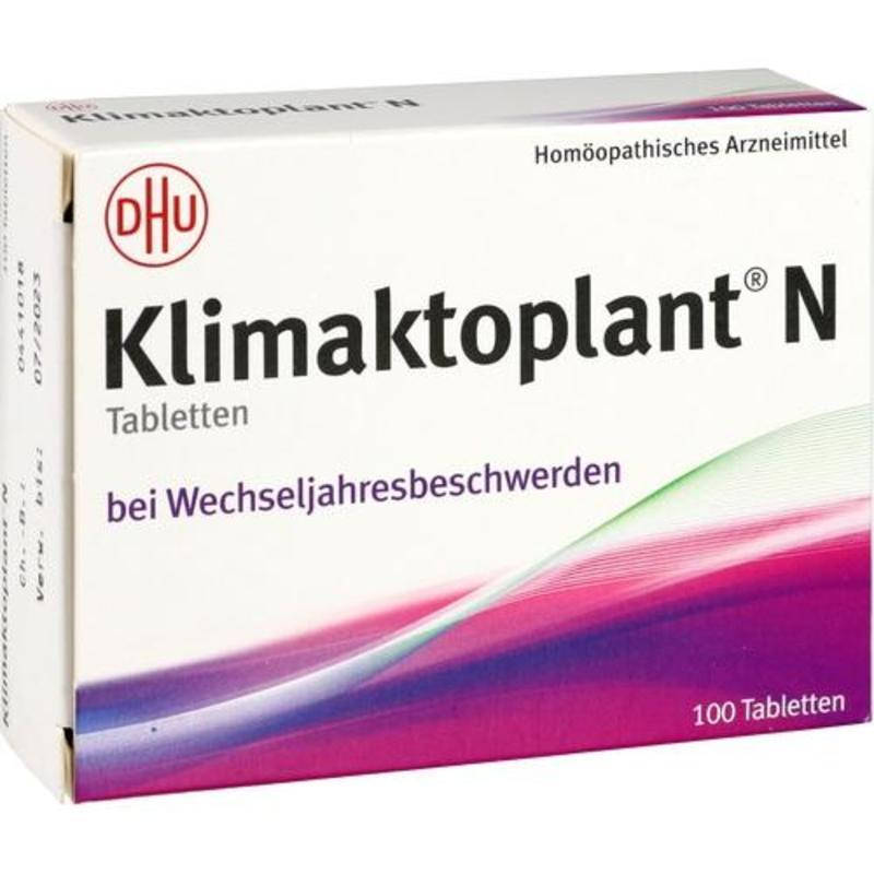 

Климактоплан Н Klimaktoplan® N натуральный комплекс при менопаузе Германия