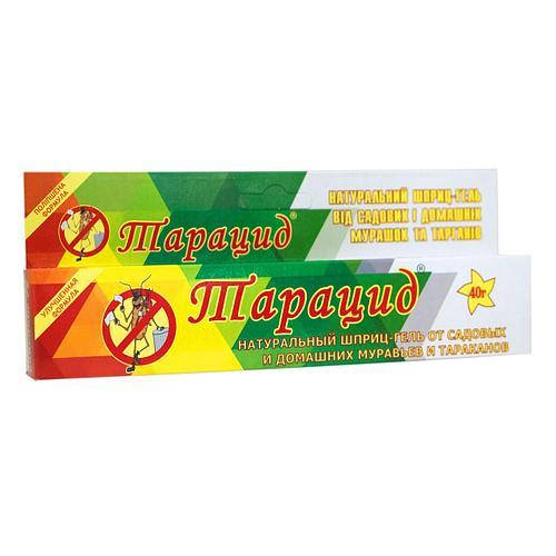 

Шприц гель Тарацид, от тараканов и муравьев, 40 г