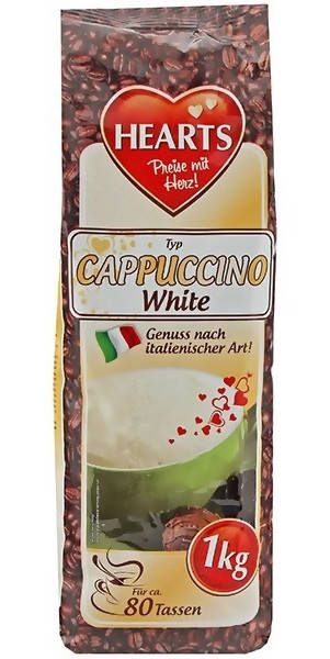 

Капучино White (Белое) HEARTS Германия 1кг