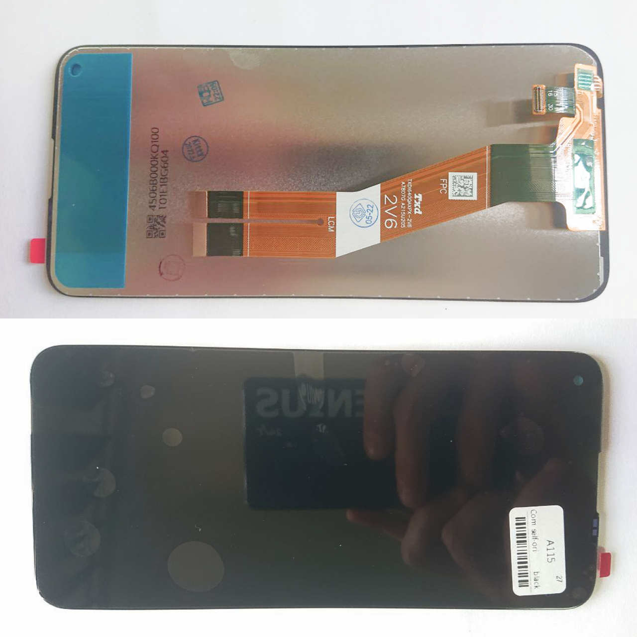 

Дисплей Samsung A115 Galaxy A11 модуль в сборе с тачскрином, черный, Original PRC