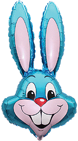 

МІНІ фігура "Заєць" блакитний, Голубой