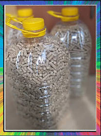 Наповнювач деревне туалету для будь-яких домашніх тварин. 5 літрів ( гранула 6)