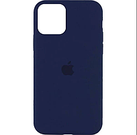 Чехол Silicone Case для iPhone 11 Pro Midnight Blue / Чехол Силикон Кейс на Айфон 11 Про Синий