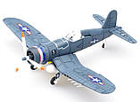 Модель літака Chance Vought F4U Corsair (Чанс-Воут F4U "Корсар") темно синий, фото 5