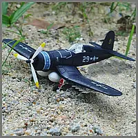 Модель літака Chance Vought F4U Corsair (Чанс-Воут F4U "Корсар") темно синий