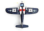 Модель літака Chance Vought F4U Corsair (Чанс-Воут F4U "Корсар") темно синий, фото 4