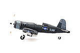 Модель літака Chance Vought F4U Corsair (Чанс-Воут F4U "Корсар") чорний, фото 2