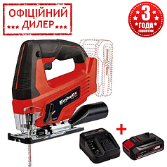 Набор лобзик Einhell TC-JS 18 Li - Solo + зарядное устройство и аккумулятор 18V 2,5 Ah