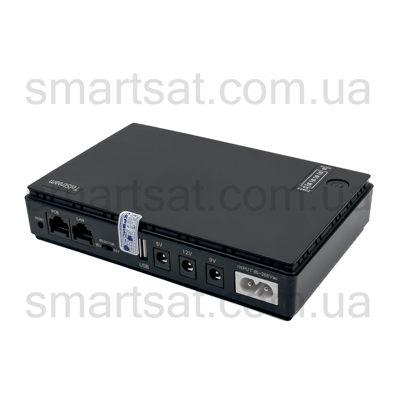 Джерело безперебійного живлення для роутера, павербанк DC-1018P 18W, 10400mAh, 5V/9V/12V, фото 1