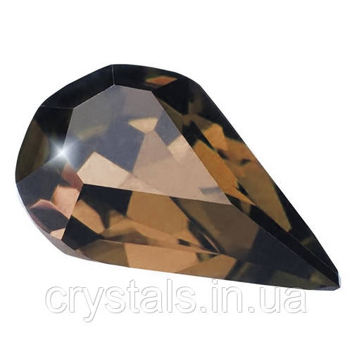 Краплі Preciosa (Чехія) 10х6 мм Smoked Topaz, фото 1