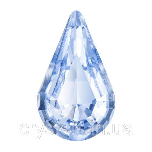Краплі Preciosa (Чехія) 13х7.8 мм Light Sapphire, фото 1