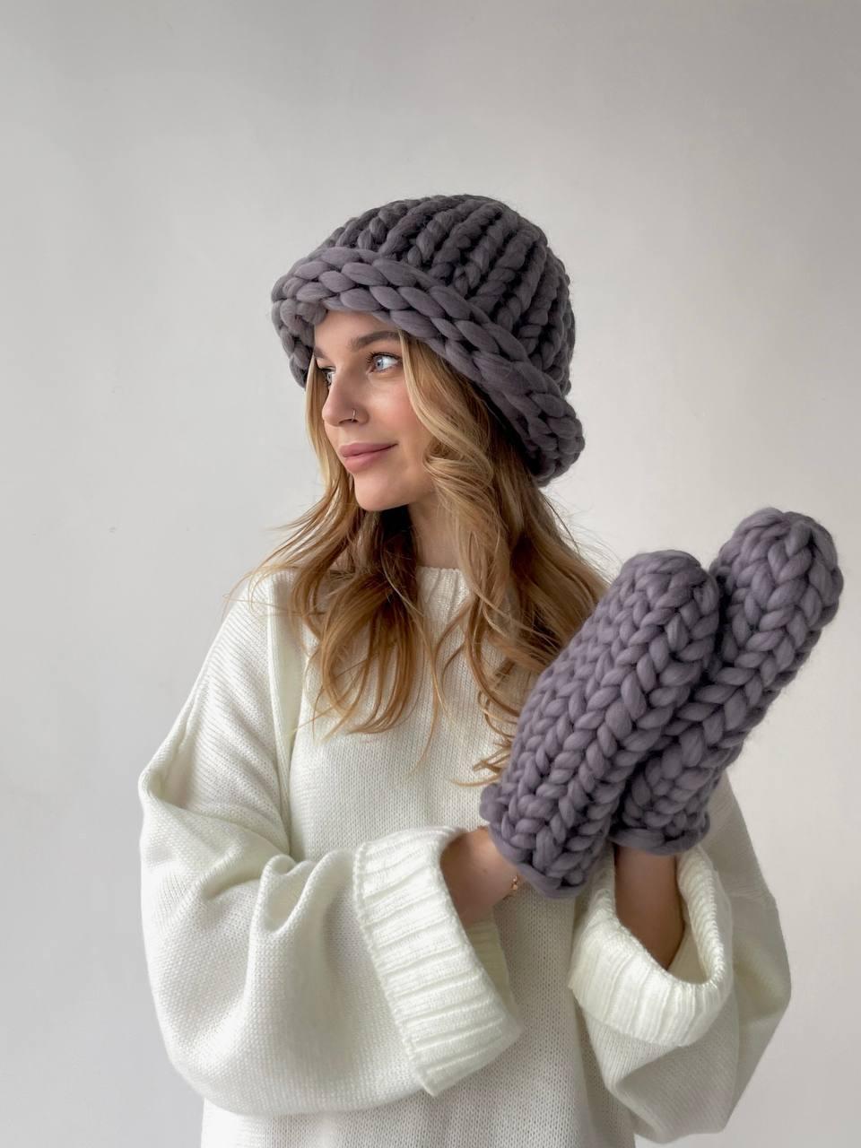 Шапочка та рукавиці BUTTERFLY, фото 1