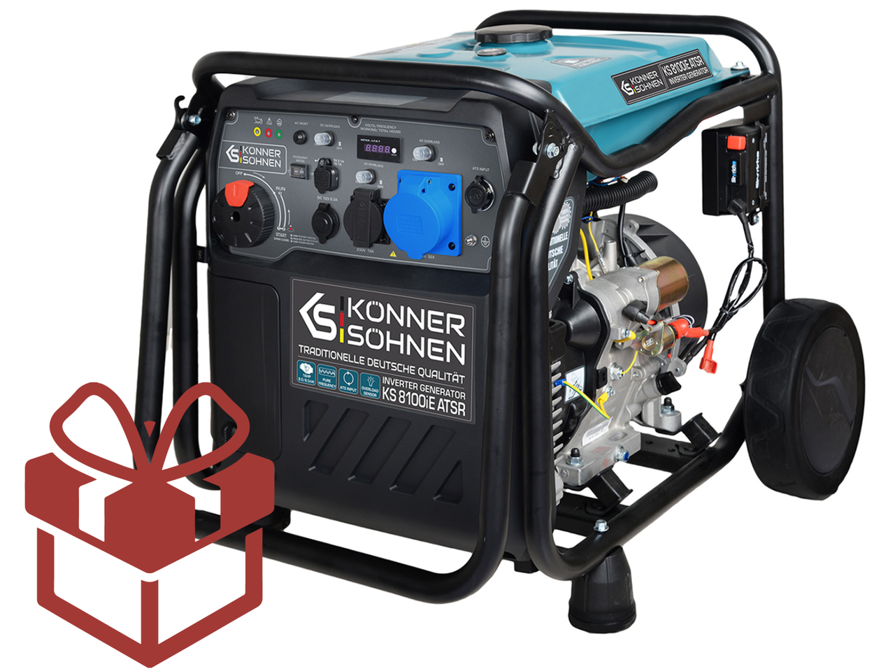 Інверторний генератор Konner & Sohnen KS 8100iE ATSR, (6931), фото 1