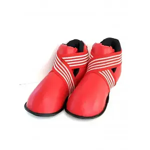 Захист стопи LEV SPORT Фути вінілшкіряні M червоні