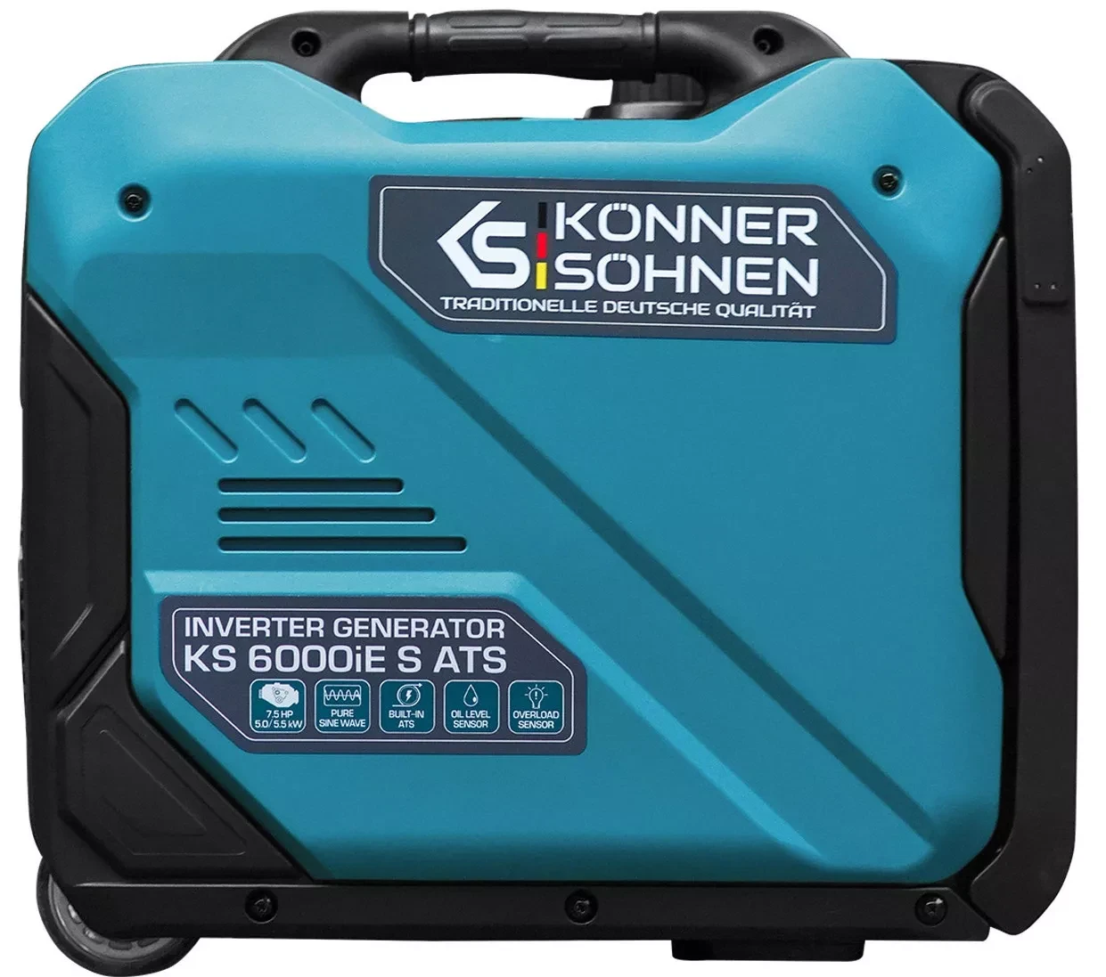 Инверторный бензиновый генератор Konner&Sohnen KS 6000iE S ATS, (000005678) - фото 2 - id-p2017693959