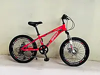 Велосипед Спортивний CORSO SPIRIT 20" дюймів TK - 20259 рама сталева 12``, 7 швидкостей Shimano, зібран на 75%