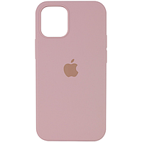 Чехол FULL Silicone Case для iPhone 13 Pink Sand (силиконовый чехол пудра силикон кейс на айфон 13)