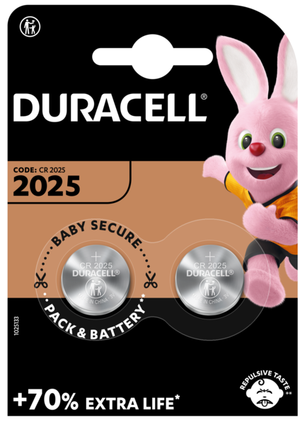 Батарейка DURACELL DL2025 DSN 2 шт.