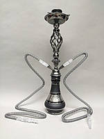 Кальян Hookah Said Black/silver высотой 55 см на 2 персоны