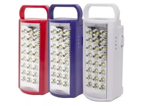 Ліхтар переносний ALMINA 2606L, акумулятор 6V4Ah, Power Bank, світіння до 80 годин!