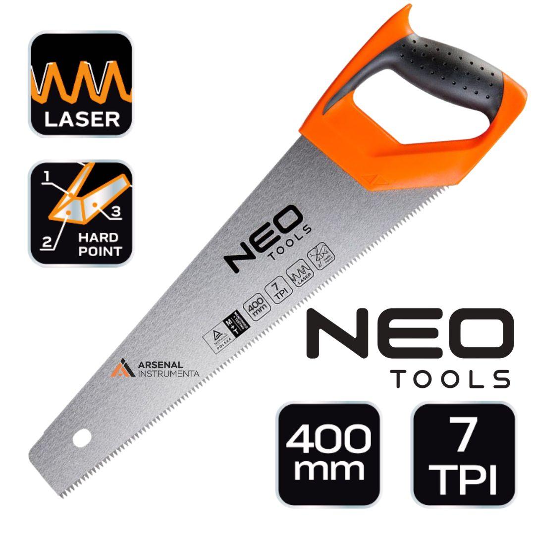 Пилка по дереву 400 мм 7TPI NEO 41-031