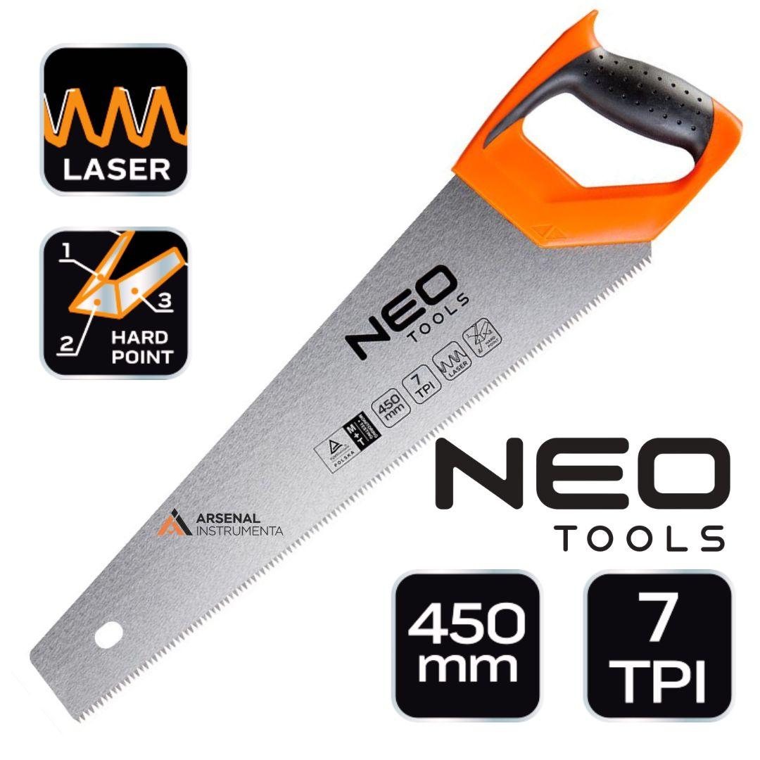 Пилка по дереву 450 мм 7TPI NEO 41-036