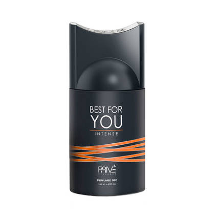 BEST FOR YOU INTENSE PRIVE PARFUMS - ПАРФУМОВАНИЙ ДЕЗОДОРАНТ ЧОЛОВІЧИЙ, фото 1