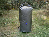 Баул-рюкзак РТ 70 прогумована тканина 70 літрів оливковий, фото 2