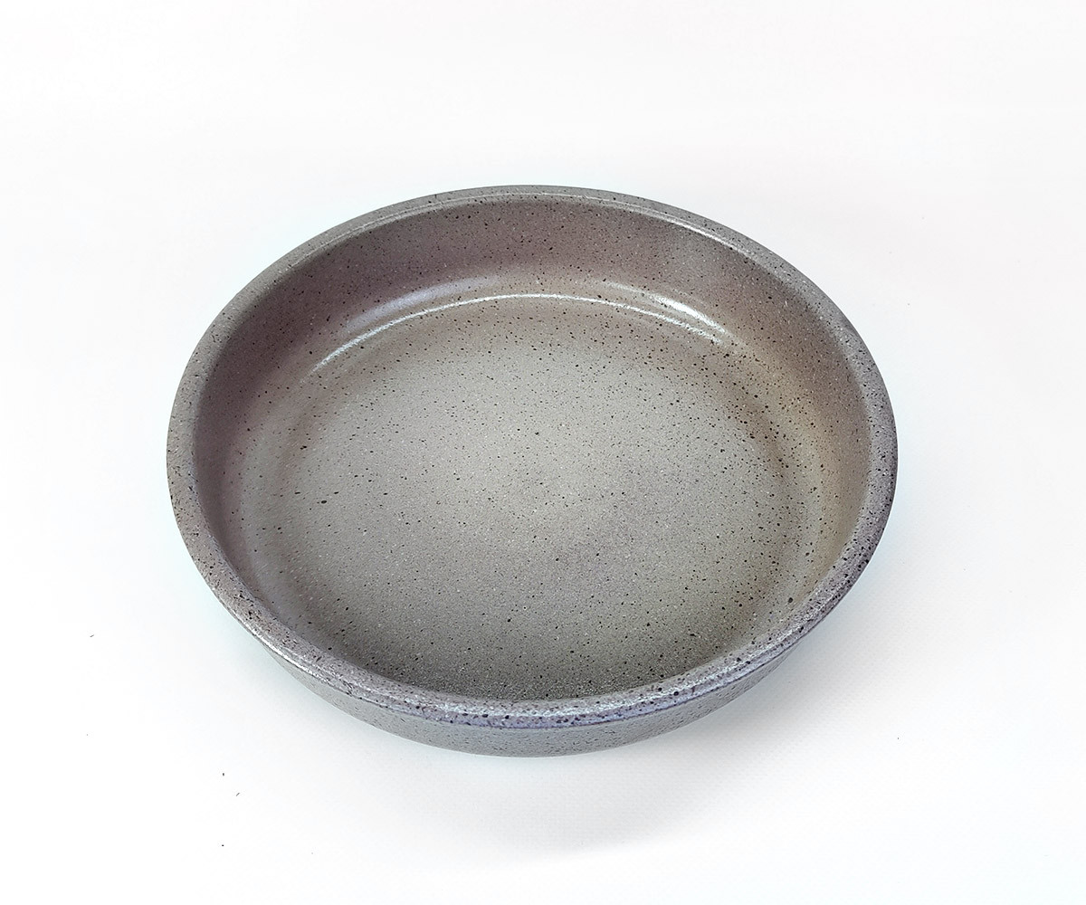 Форма для випічки керамічна кругла 26 см краплє кремова