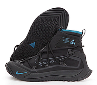 Кроссовки мужские Nike ACG Terra Antarktik Black Gor-Tex, Найк Терра Антарктик внутри термо. код KD-14505