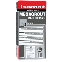 Цементный раствор ISOMAT MEGAGROUT INJECT 2-20 20kg