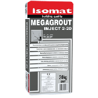 Цементний розчин ISOMAT MEGAGROUT INJECT 2-20 20kg