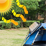 Багатофункціональний ліхтар Лампа Solar lighting system GD-15 (DC 6 V 0.5 A) (A-2492), фото 9