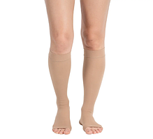 Компресійні гольфи бежеві з відкритим носком 1 клас компресії 18-21 мм рт ст W1301 Wingmed Туреччина 4