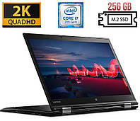 Ноутбук-трансформер Б-класс Lenovo ThinkPad X1 Yoga (2nd Gen) / 14" (2560x1440) IPS Touch / Intel Core
