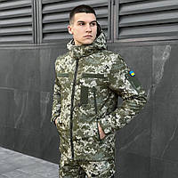 Куртка Pobedov Winter Jacket Motive ЗИМА Піксель