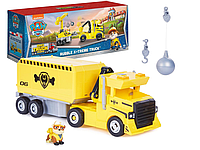 Щенячий патруль грузовик-трансформер со звукои и светом Paw Patrol Rubble 2-in-1 Transforming X-Treme Truck wi