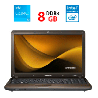 Ноутбук Samsung R540 / 15.6" (1366x768) TN / Intel Core i3-380M (2 (4) ядра по 2.53 GHz) / 8 GB DDR3 / 256 GB