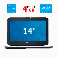Ноутбук Dell Latitude E5430 / 14" (1366x768) TN / Intel Core i5-3210M (2 (4) ядра по 2.5 - 3.1 GHz) / 4 GB