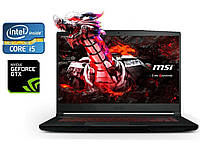 Игровой ноутбук MSI GF63 Thin 10SC / 15.6" (1920x1080) IPS / Intel Core i5-10500H (6 (12) ядер по 2.5 - 4.5