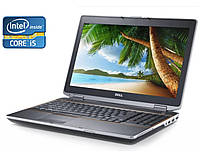 Ноутбук Dell Latitude E6520 / 15.6" (1366x768) TN / Intel Core i5-2520M (2 (4) ядра по 2.5 - 3.2 GHz) / 8 GB