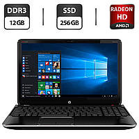 Ноутбук Б-клас HP Pavilion DV6 / 15.6" (1366x768) TN / Intel Core i7-2630QM (4 (8) ядра по 2.0 - 2.9 GHz) / 12 GB DDR3 / 256 GB