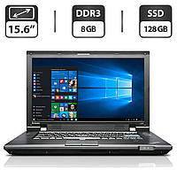 Ноутбук Б-класс Lenovo ThinkPad L520 / 15.6" (1366x768) TN / Intel Core i5-2410M (2 (4) ядра по 2.3 - 2.9 GHz)