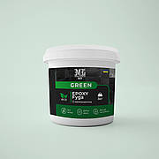 Затірка для швів (Фуга) Green Epoxy Fyga 3кг,   (легко змивається,дрібне зерно) Світло сірий RAL 7040 daymart