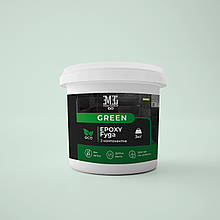 Епоксидна фуга для плитки Green Epoxy Fyga 3кг (легко змивається, дрібне зерно) Шоколадно-коричневий RAL 8017 7trav