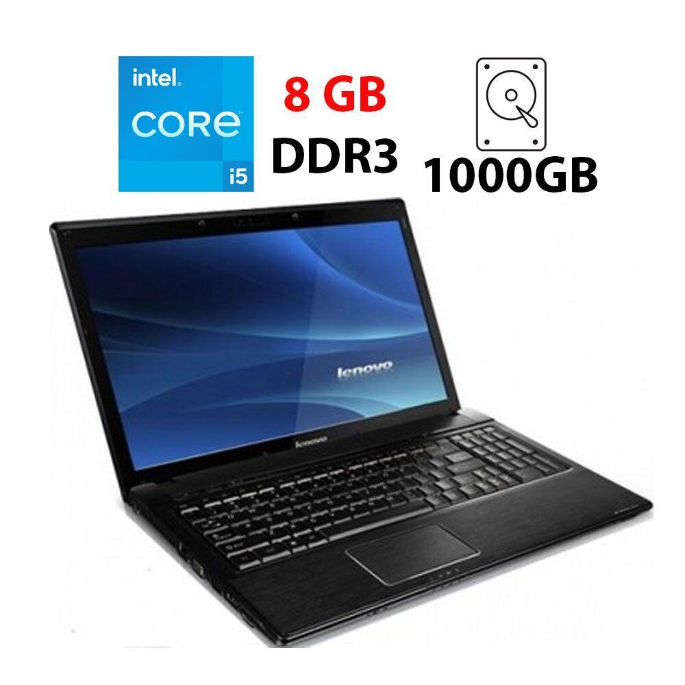 Ноутбук Б-клас Lenovo G560/ 15.6" (1366x768)/ Core i5-430M/ 4 GB RAM/ 1000 GB HDD/ HD